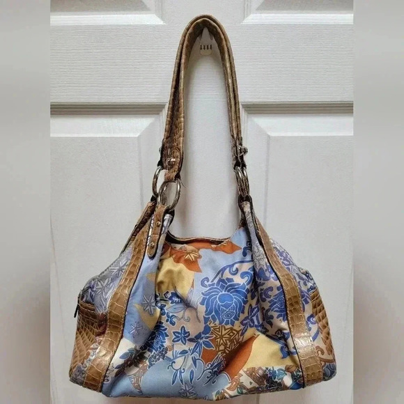 Kathy Van Zeeland Vintage Y2K Sateen Printed Purse - Picture 2 of 7